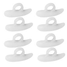 4 Pairs Gel Hammer Toe Corrector Cushions Toe Straightener Pads for Pain Relief and Alignment