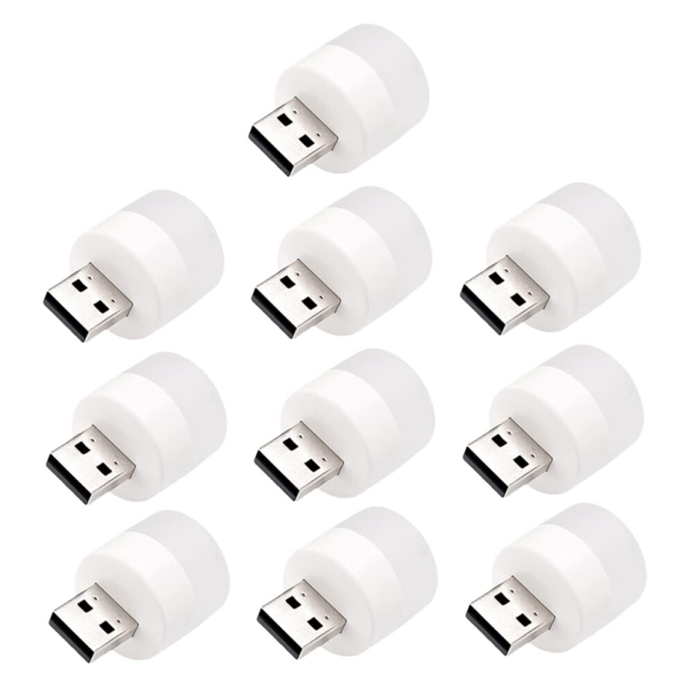 Usb Car 10Pcs Warm Ambient Ing Mini Led Lamp For Interior Home Travel Energy Saving Light 9169991680859