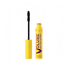 Waterproof Volumizing Mascara with SmudgeProof LongLasting Wear for Bold Curled Lashes