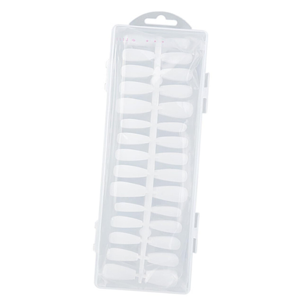 300pcs Frosted Full Cover Artificial Nail Tips for DIY Nail Art, Lightweight and Smooth Design