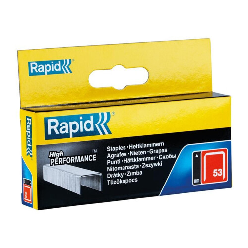 Rapid Rapid 53 Series Galvanised Staples