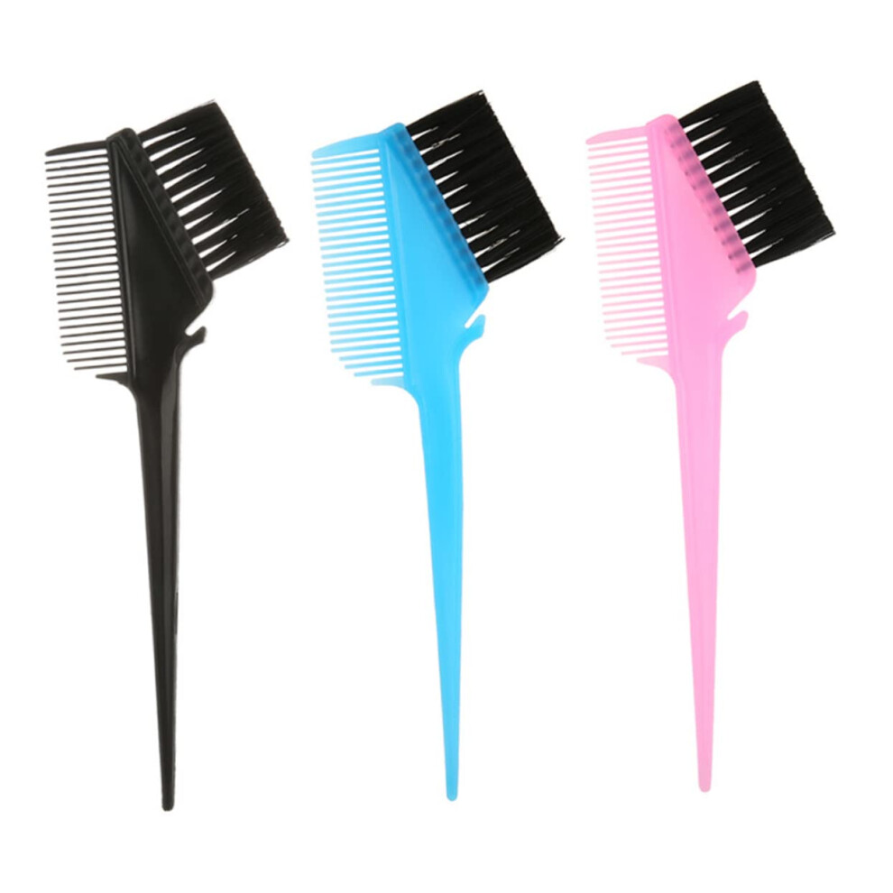 5pcs Hair Dye Brush and Bowl Set for Precise Color Application, Reusable Salon and Home Kit