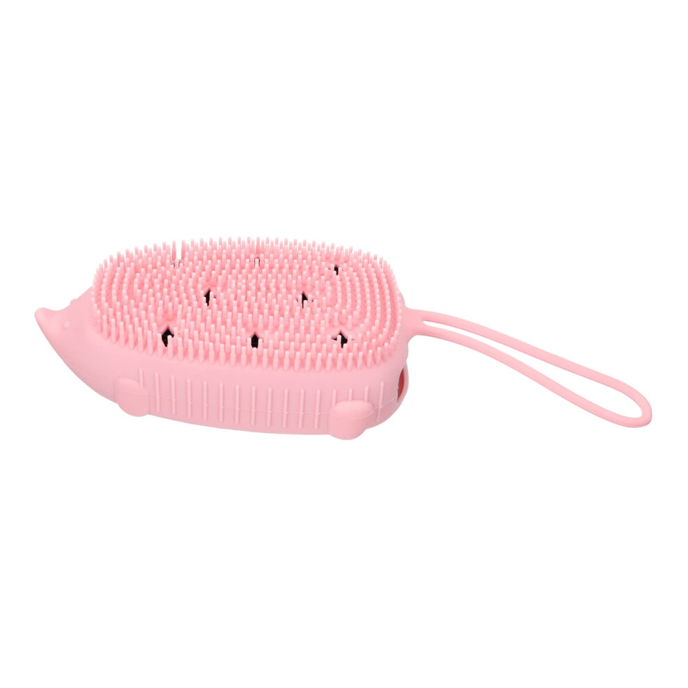 Silicone Body Scrubber with Hanging Rope for Gentle Exfoliation and Scalp Massage