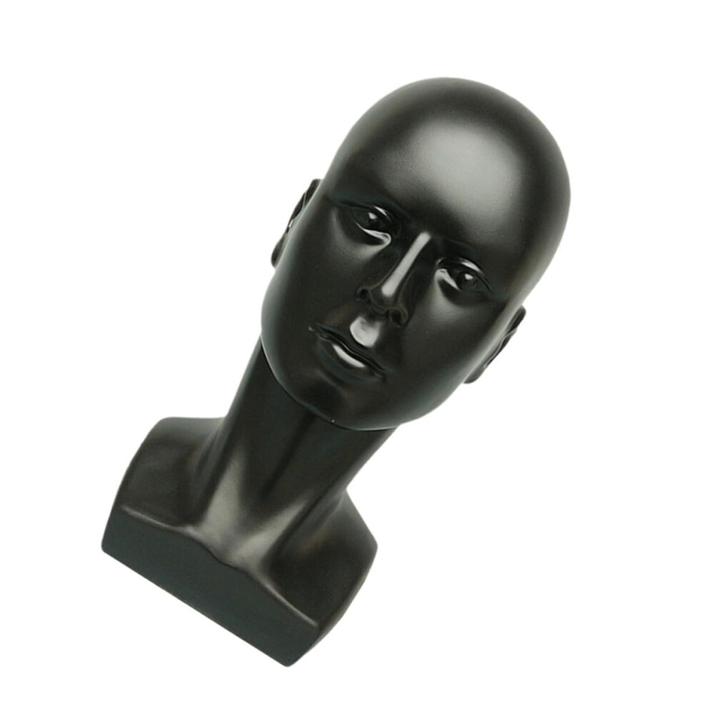 Unisex Mannequin Head Stand With Lightweight Foam Bald Display For Wig Styling And Hat Showcase