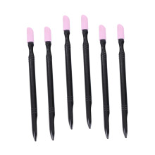 6pcs Nail Cuticle Pusher Set and Scrub Stick Kit Professional Manicure Care Tools