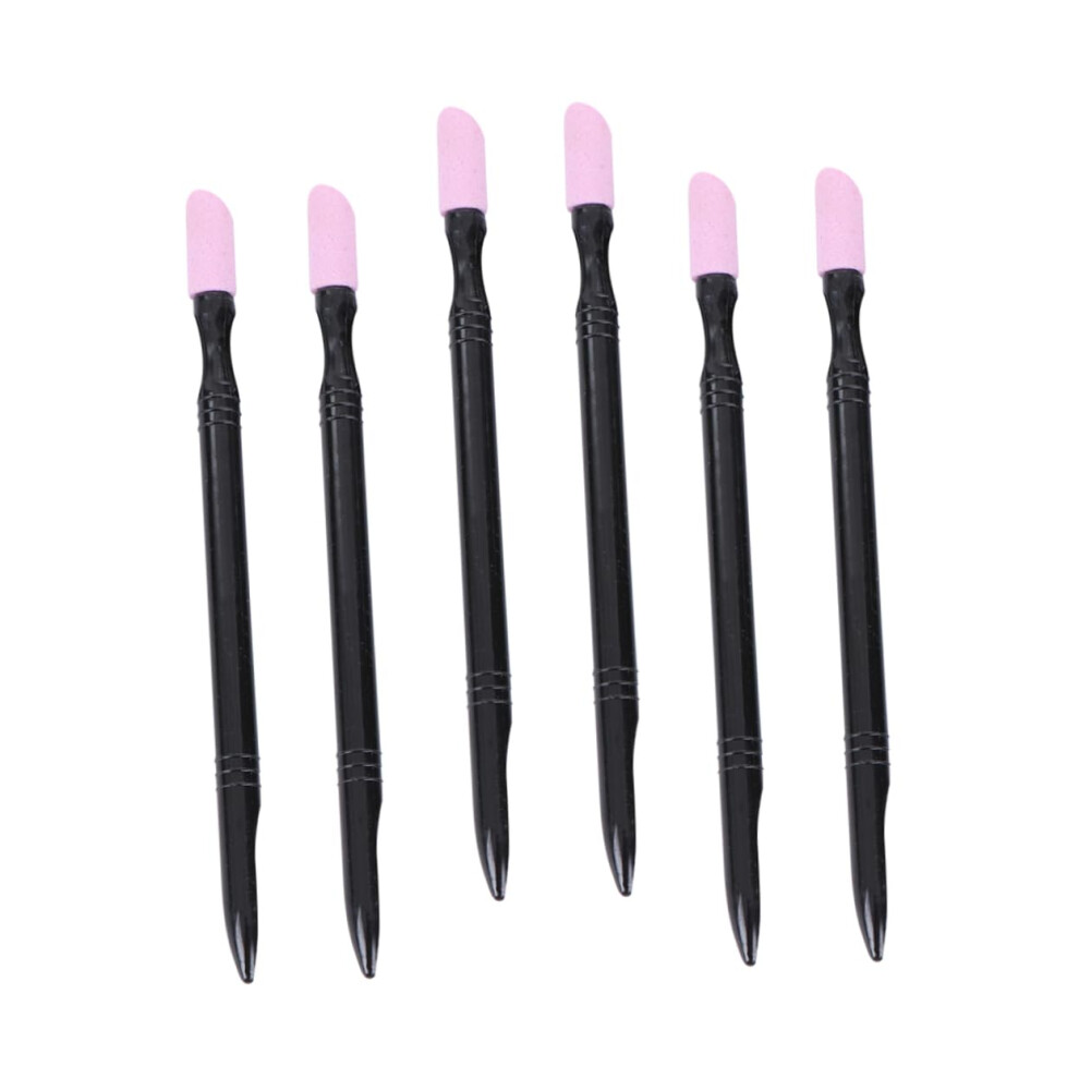 Nail Care Kit with Manicure Tools, Professional File and Buffer Set, Cuticle Care Pen, 6pcs