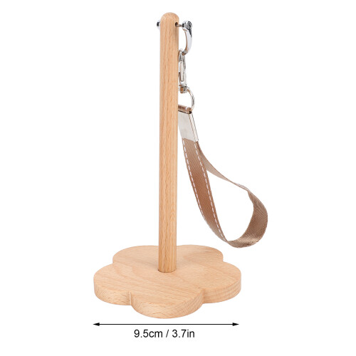 Wrist Yarn Holder Beech Wood, Base 9.5x9.5 cm 1