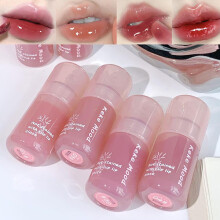Plumping Lip Gloss Crystal Clear 4pcs LongLasting Moisturizing Hydrating for Dry Lips