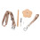 Wrist Yarn Holder Beech Wood, Base 9.5x9.5 cm 3