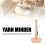Wrist Yarn Holder Beech Wood, Base 9.5x9.5 cm 6