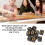 20PCS Black Plastic Dice 1.6cm for Board & Math Games Classroom Fun 3