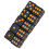 20PCS Black Plastic Dice 1.6cm for Board & Math Games Classroom Fun 11