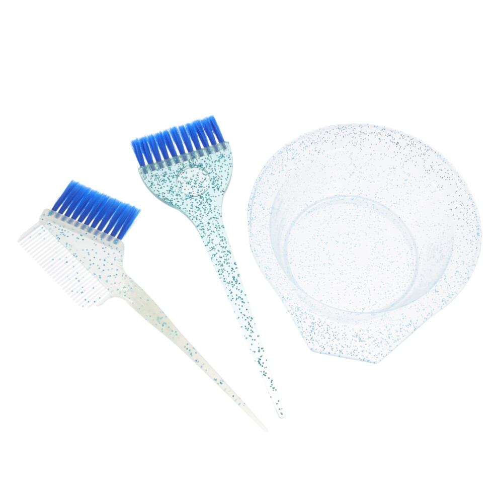 Hair Dyeing Brush and Bowl Set for Salon and Home, Reusable Easy Clean, Precise Color Application