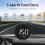 OBDII Speedometer Head-Up Display B1, 2" Multi-Function Car Detector, Black 5