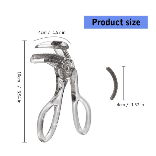 Eyelash Curler Set with Comb Wide Angle Coverage and Precision Partial Lash Curler for Touchups 1