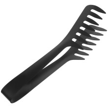 Stainless Steel Spaghetti Tongs with Comb Grip for Pasta Serving, Kitchen, Buffet and Outdoor Use
