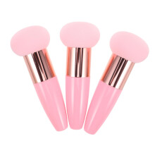 Makeup Sponge with Handle Set 3PCS Mushroom Head Foundation Applicator for Flawless Coverage