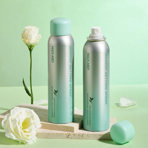 Makeup Setting Spray with Plant Essence, 24h Waterproof Sweatproof Oil Control Hydration 2