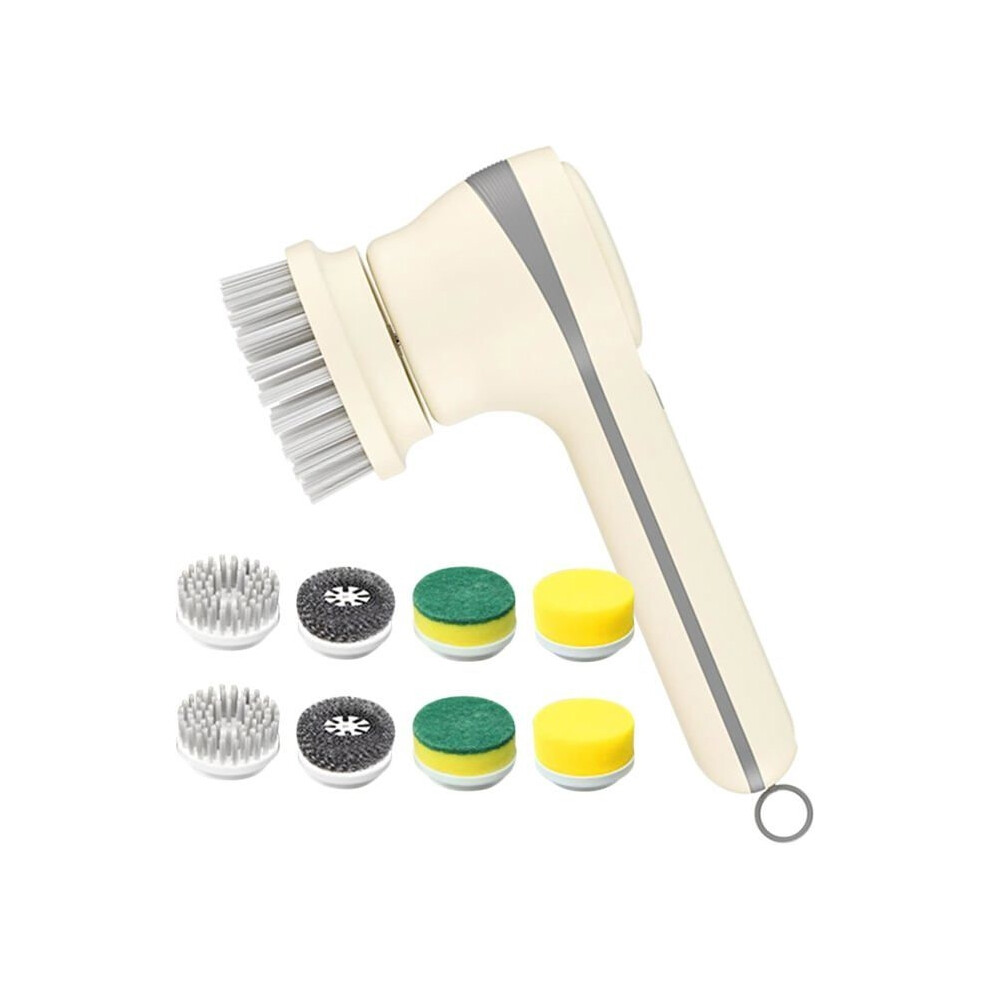Cordless Floor Scrubber, Electric Scrub Brush, Cordless Electric Scrubber With Adjustable Rotating Brush For Bathrooms And Cars 9301941294017