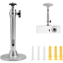 Ceiling Projector Mount, Universal 360 Rotating Aluminum Projector Bracket, Wall Projector Mount for
