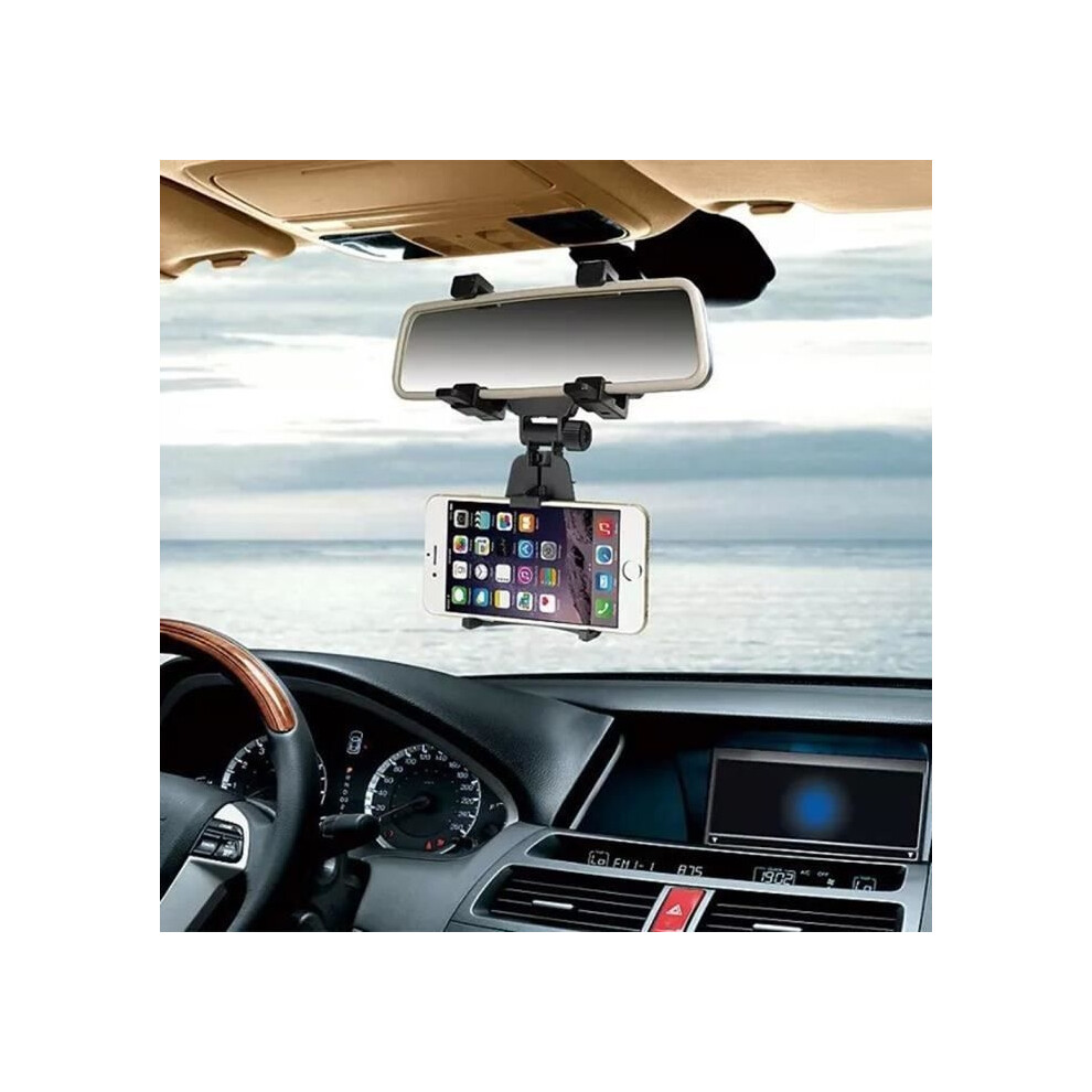 Car Rearview Mirror Mount Holder For Phone And Gps 9301941323755