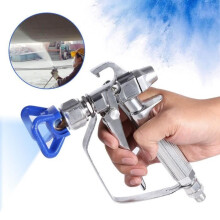 Hochdruck-Farbspritzpistole aus Edelstahl (3600 PSI) – Blau und Silbergrau