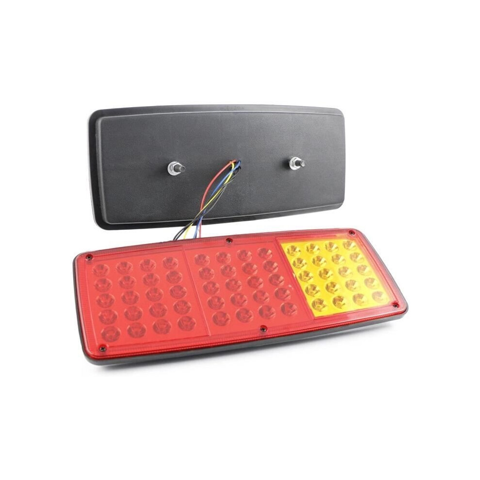 2X Rear Led 12V Lights, 3 Functions, Ultra-Thin Design For Truck, Trailer, Chassis, Dump Truck, Motorhome, Camper 9301941298121