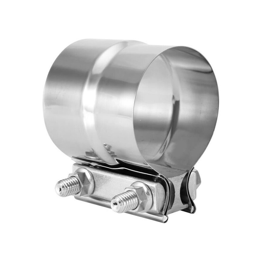 Boyou Exhaust Pipe Cover Band Clamp, Universal Stainless Steel Exhaust Pipe Clamp 9301941340059