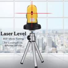 LULO 4-in-1-Lasernivelliergerät mit Stativ zur Winkel- und Oberflächenmessung