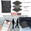 Geldbörse - AMOUNE - Schwarz - Echtes Leder - RFID-Schutz - 17 Kartenfächer 3