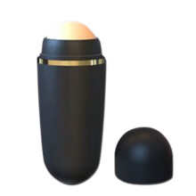 Volcanic Face Roller for Instant Oil Absorption and MakeupFriendly TZone Shine Control, Black