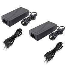 12V Power Supply 2 Pack 6A 72W AC DC Adapter with Safety Protection for LED Strip and CCTV