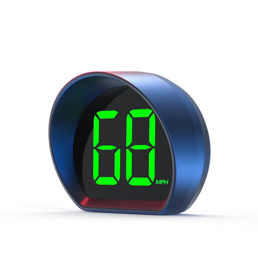 Car Head Up Display Gps Speedometer With Windshield Projection, Display, Usb Powered Hud Green 9455672027687