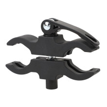 Adjustable Aluminum Bike Light Mount for Handlebars 2535mm, Shock Resistant Front Bracket