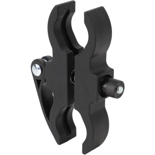 Adjustable Aluminum Bike Light Mount for Handlebars 2535mm, Shock Resistant Front Bracket 1