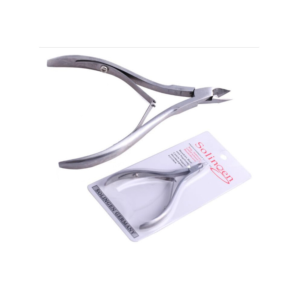 Cuticle Nipper and Nail Art Scissors Precision Stainless Steel for Manicure Pedicure Salon