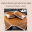 Foldable Double Sided Bamboo Cooling Mat for Bed with Breathable Smooth Surface and Thick Edging 5
