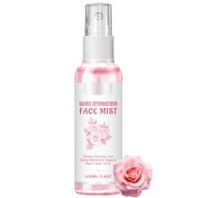 Organic Rose Water Toner for Face with Deep Hydration Mist and Soothing Skin Refresh, Pink