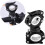 Bike Light Mount 360 Adjustable Rubber Handlebar Flashlight Holder Bracket for Bicycles 3pcs 5