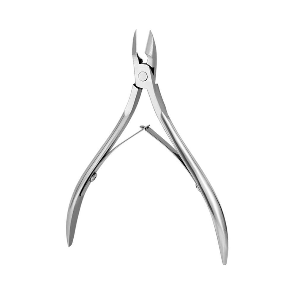 Professional Stainless Steel Cuticle Nipper with Sharp Full Jaw Blades for Manicure and Pedicure