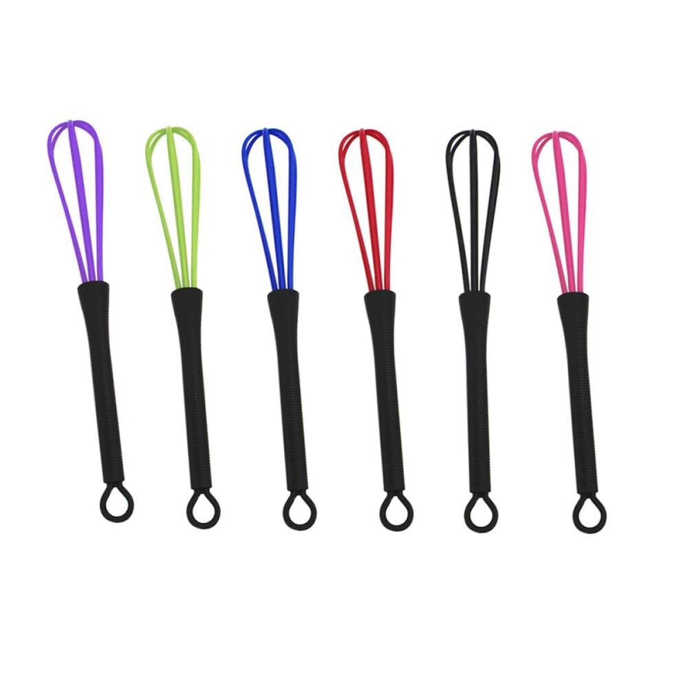 Cream 6Pcs Hair Dye Mixing Tool Set For Smooth Mixing And Colorcoded Organization, Salon And Home Use