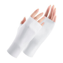 UV Protection Fingerless Gloves UPF50+ Breathable Driving and Gel Manicure Outdoor Wear