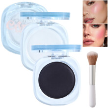 Color Changing Cream Blush Duo with Long Lasting Wear and Moisturizing Lightweight Texture 01# 02#