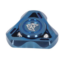 Metall-Fidget-Spinner mit Stressabbau und Konzentrationssteigerung, Hochgeschwindigkeits-Hybrid-Keramikkugel, robuste Konstruktion, Taschenformat