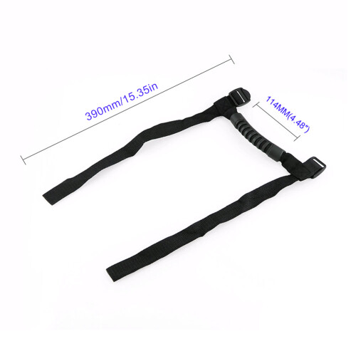Secure Usage Roll Bar Grab Handles Universal Compatibility Interior Accessories Ultra Durability Non Slip Handle Adjustable Straps Weather Resistant 1
