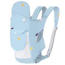 Draagzak voor baby's met heupzitje, handsfree draagdoek voor peuters, ergonomische, verdikte banden, comfortabele draagdoek voor baby's in één maat.