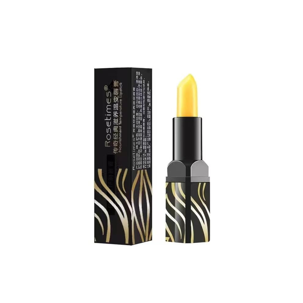 Red 3 In 1 Hydrating Glossy Lip Balm And Lipstick Set For Deep Moisture, 3Pcs