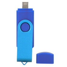 USB-Stick mit hoher Speicherkapazität, USB 2.0-Funktion, LED-Beleuchtung, Plug & Play, Micro-USB-kompatibel, Dual-Interface, Mini-Design