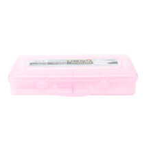 Stylish Organization Case for Nail Art Supplies, Versatile Use Clear Plastic Box with Handle for Manicure Tool Organizing and Multi Purpose Storage