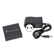 HDMI 2.0 Splitter For 4K@60Hz And HDR10 With Auto Scaling And Mirror Screens Only Functionality Suitable For Gaming Streaming And Educational Use